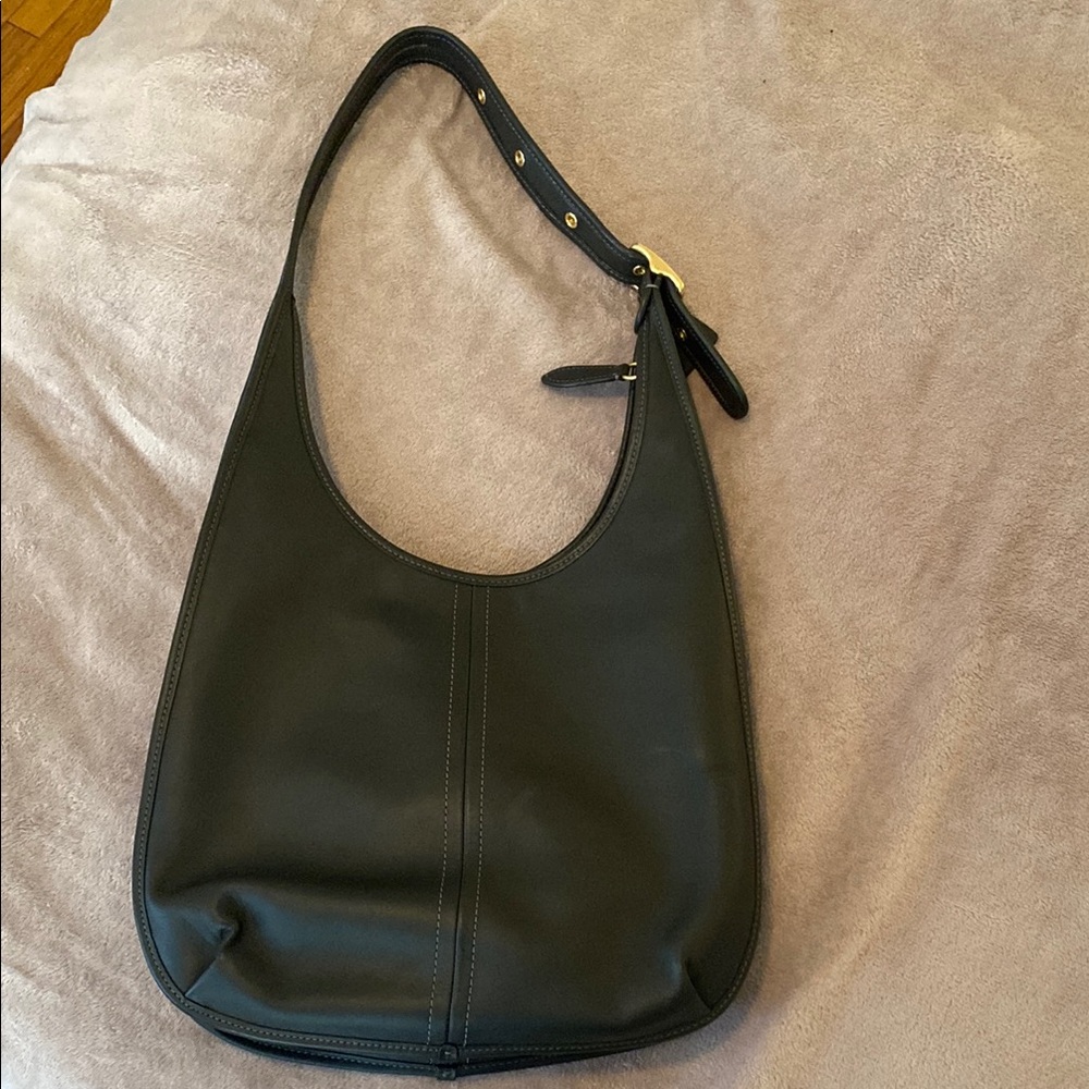 Coach Ergo Shoulder Bag 33 in Black with Gold Hardware.